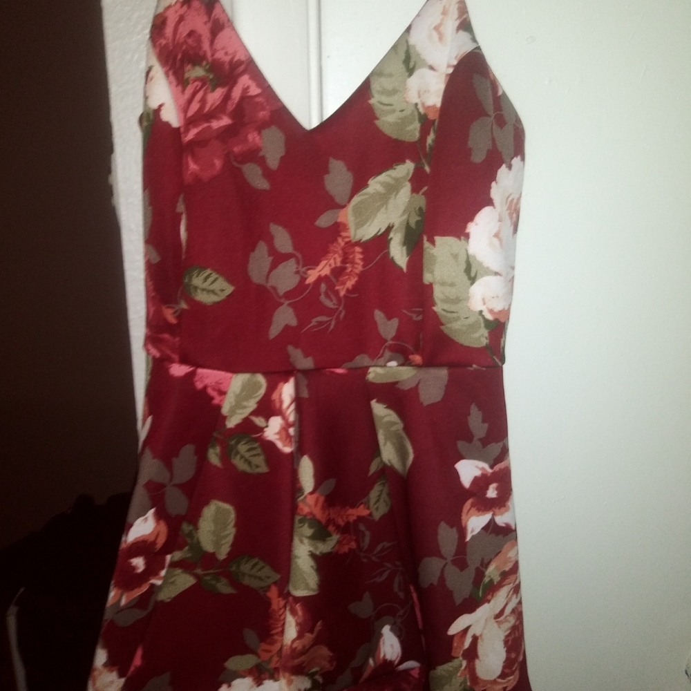 Red romper